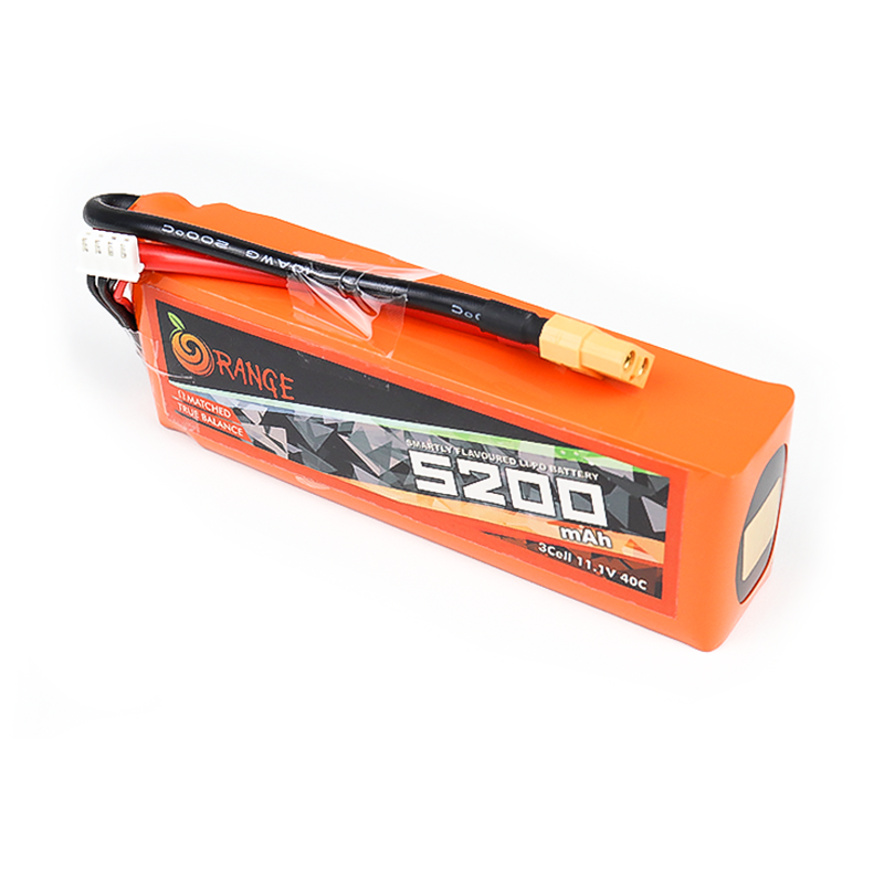 5200mAh 3S 40C/80C (11.1V) Lithium Polymer Battery Pack